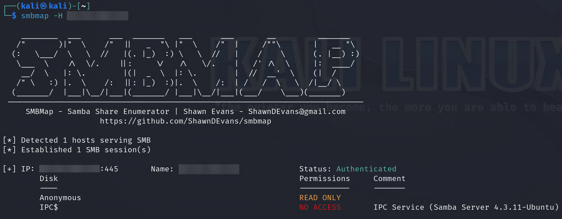 Tryhackme basic pentesting hexarmored